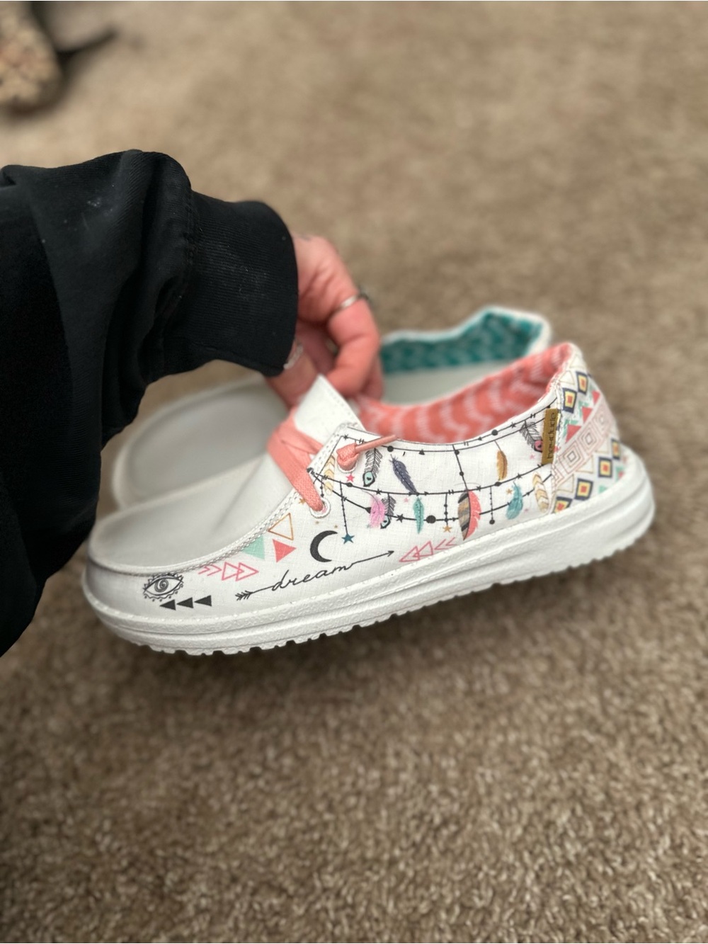 New Hey Dude Wendy Doodle Star Shoes - Picture 6 of 7